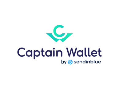 Logo captain wallet x Sendinblue - C